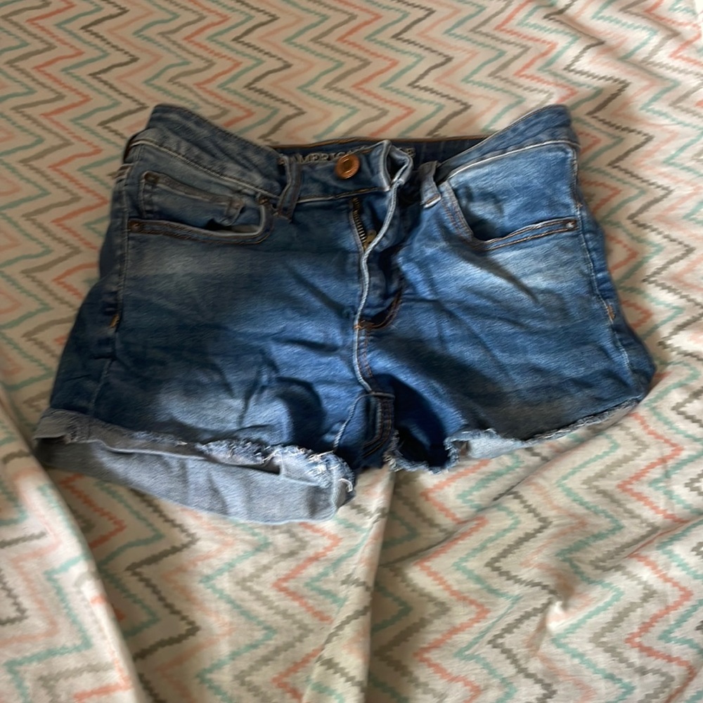 american eagle jean shorts
